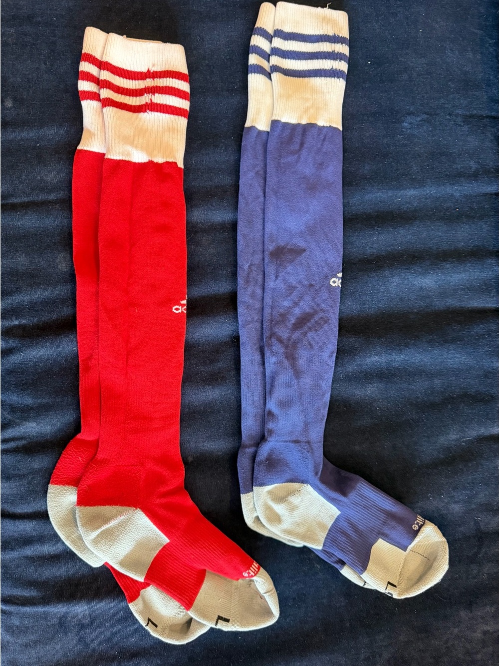 2pairs Over-the-Calf Soccer Athletic Socks